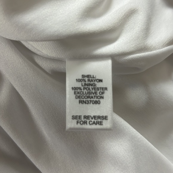 1730 NWOT Cato Sleeveless Embroidery Accents Back Cutout Blouse. SzXL - Picture 8 of 9